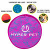Picture of Hyper Pet Flippy Flopper 9" Flying Disc Soft Dog Toy, Floats in Water & Safe on Teeth, Pack of 1, Purple Swirl Design
