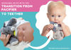 Picture of Nookums Paci-Plushies Buddies - Starflower The Unicorn Pacifier Holder - Adapts to Name Brand Pacifiers, Suitable for All Ages, Plush Toy Includes Detachable Pacifier