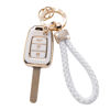 Picture of Gematay for Honda Key Fob Cover Compatible with Honda Accord Civic CR-V Smart Key Protector