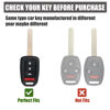 Picture of Gematay for Honda Key Fob Cover Compatible with Honda Accord Civic CR-V Smart Key Protector