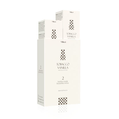 Picture of Vilicci Car Air Freshener - Long Lasting Tobacco Vanilla Scent Perfume for a Refreshing Drive | Auto Air Freshener, Eliminates Unpleasant Home and Car Smells, 2 Bottles of Car Fragrance Air Freshener