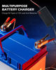 Picture of Orion Motor Tech 1PC 12V Battery Charger and Maintainer, Trickle Charger for Charging Boats Motorcycles ATVs Riding Mowers & Car Truck SUV RV Maintenance with Smart 3 Stage Charging & Power Indicator