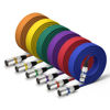 Picture of EBXYA XLR Cable 20ft 6 Color Packs - Balanced DMX Cable Male to Female Suitable for Microphones, Radio Station, Stage Lighting