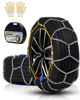 Picture of Auto Fixing Snow Chains Tire Chains For Cars Suv Pickup Trucks - Auto Fixing 1 Min Quick Fit AND Easy Installation, Reusable Universal Emergency Traction Snow Chains - Set of 2（HKN80）