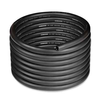 Picture of EVIL ENERGY 3/8" Heater Hose Coolant Radiator Straight 100PSI SAE 20R3 20FT Black