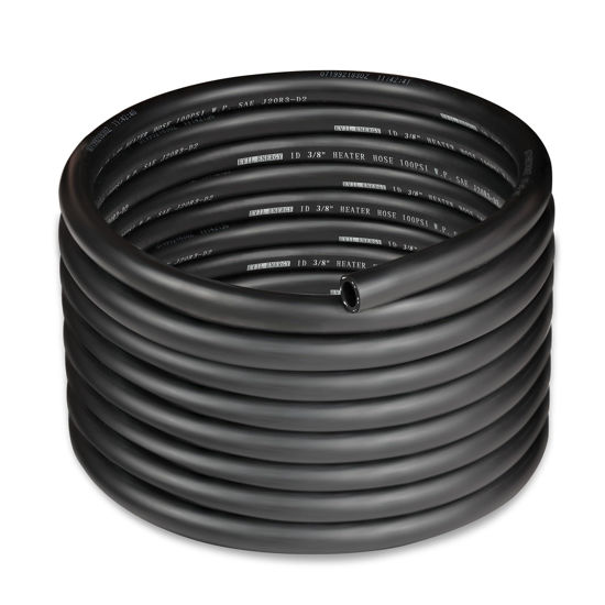 Picture of EVIL ENERGY 3/8" Heater Hose Coolant Radiator Straight 100PSI SAE 20R3 20FT Black