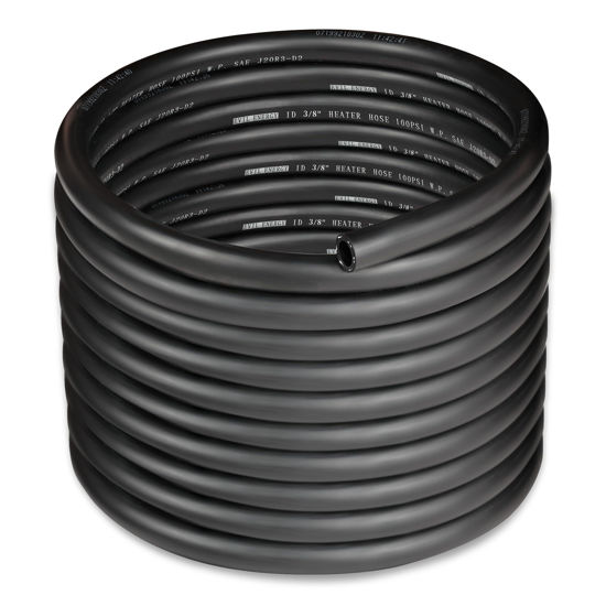 Picture of EVIL ENERGY 3/8" Heater Hose Coolant Radiator Straight 100PSI SAE 20R3 25FT Black