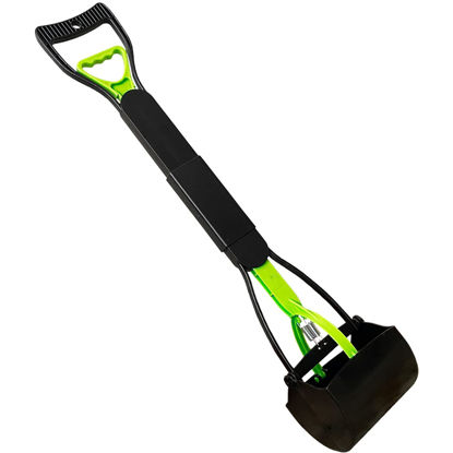 Picture of ienjoyed 28" Large Pooper Scooper for Dogs, Heavy Duty Poop Scooper for Large Medium & Small Dog, Pet Dog Pooper Scooper for Grass & Gravel Pick Up
