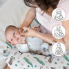 Picture of Little Grape Land Nursing Pillow for Infants, Breastfeeding Pillows, Baby Support Pillow for Nursing, Bottle Feeding, Tummy Time with Machine Washable Cover & Breathable Filling (Wild Dinosaur