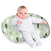 Picture of Little Grape Land Nursing Pillow for Infants, Breastfeeding Pillows, Baby Support Pillow for Nursing, Bottle Feeding, Tummy Time with Machine Washable Cover & Breathable Filling (Blossom Cactus)