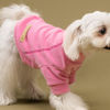 Picture of Fitwarm 3 Pack Classic Fleece Dog Sweater, Turtleneck Dog Sweatshirt, Dog Winter Clothes for Small Dogs Girl, Pet Pullover Jumper, Cat Apparel, Pink, Rose, Baby Pink, Large