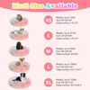 Picture of JOLLYVOGUE Dog Beds, Calming Small Dog Bed, Anti-Anxiety Dog Bed for Small Dogs, Fluffy Donut Dog Bed, Cozy Dog Cat Cushion Bed for Small Medium Dogs (24")