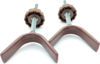 Picture of 2 Pack 8MM Baby Gate Y Shaped Threaded Spindle Rod Adapter for Pet & Dog Pressure Mounted Safety Gates