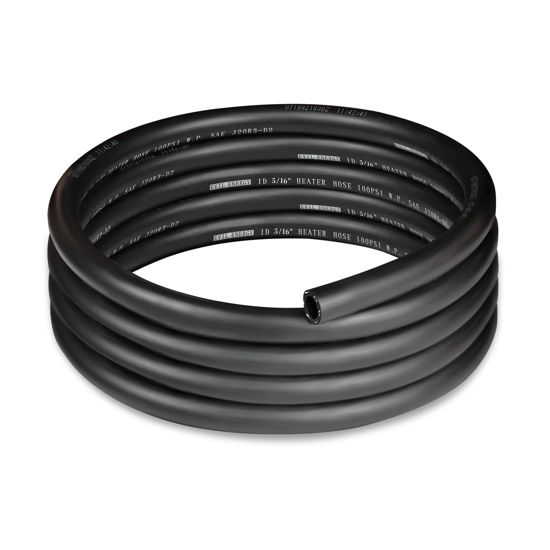 Picture of EVIL ENERGY 5/16" Heater Hose Coolant Radiator Straight 100PSI SAE 20R3 10FT Black