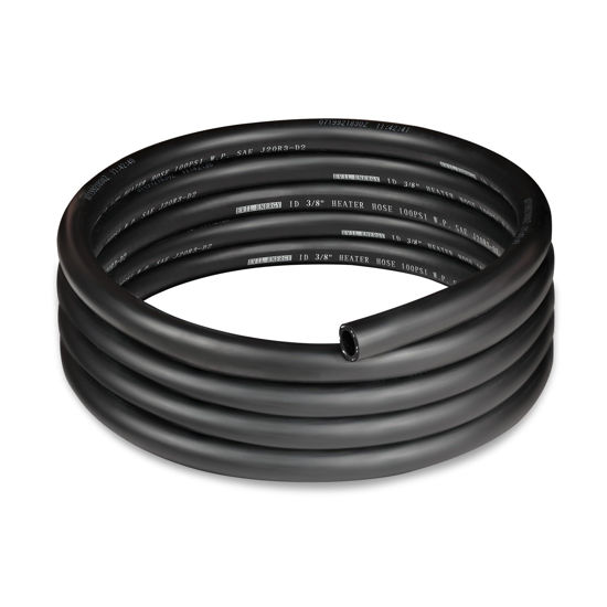 Picture of EVIL ENERGY 3/8" Heater Hose Coolant Radiator Straight 100PSI SAE 20R3 10FT Black