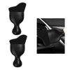 Picture of Ziciner 2 PCS Car Detailing Brush, Curved Soft Bristles Auto Removal Dust Collectors, Universal Vehicle Dashboard, Air Conditioner Vents etc Interior Cleaning Tool Accessories (Black)