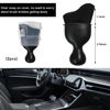 Picture of Ziciner 2 PCS Car Detailing Brush, Curved Soft Bristles Auto Removal Dust Collectors, Universal Vehicle Dashboard, Air Conditioner Vents etc Interior Cleaning Tool Accessories (Black)