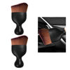 Picture of Ziciner 2 PCS Car Detailing Brush, Curved Soft Bristles Auto Removal Dust Collectors, Universal Vehicle Dashboard, Air Conditioner Vents etc Interior Cleaning Tool Accessories (Dark Brown)