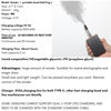 Picture of Mini Fog Machine,Smoke Machine for Outdoor Events DJ Parties Photography,Indoor Stage Effects,Halloween (Rectangle Black)