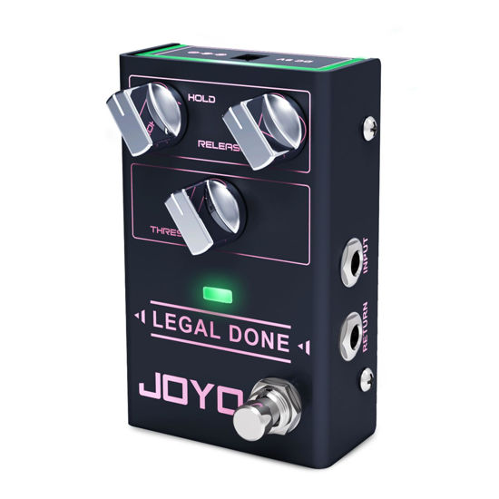 Picture of JOYO Noise Gate Pedal Noise Suppressor Guitar Pedal Noise Killer and Reduction Hum for Electric Guitar 4 Cable Method (LEGAL DONE R-23)