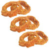 Picture of Ultra Chewy Turkey Tendon Rings for Dogs - Premium All-Natural Tendons, Hypoallergenic Treats, Easy to Digest, Alternative to Rawhide (6 Pack)