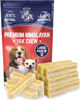 Picture of Devil Dog Pet Co. Himalayan Yak Chews, Yak Cheese Dog Chews, 100% Natural & Healthy, Lactose Free, Long Lasting, Yak Chew Treats - Premium Yak Milk Dog Chew, Yak Bones for Dogs | Large - 12 Pack