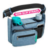 Picture of Stroller Organizer Non Slip Straps Stroller Caddy With Cup Holder, Stroller Bag for Phone, Pet Stroller Accessories, Universal Fits Uppababby Vista v2 Wonderfold Wagon, Doona and More