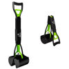 Picture of SZHLUX 28" Pooper Scooper, Foldable Dog Pooper Scooper with Unbreakable Material and Durable Spring for Grass and Gravel, Green