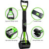 Picture of SZHLUX 28" Pooper Scooper, Foldable Dog Pooper Scooper with Unbreakable Material and Durable Spring for Grass and Gravel, Green