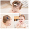 Picture of Grosgrain Ribbon Hair Bows Clips for Infant Girls - Fully Lined Mini Bows in 20 Color Pairs, Set of 40 (1.2" Tiny Clips)