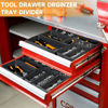 Picture of FLYVOLE Tool Box Organizer Tray, Toolbox Desk Drawer Organizer, Tool Box Tray, Toolbox Organization Storage for Rolling Tool Chest (24 PCS)