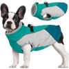 Picture of AOFITEE Warm Dog Coat, Reflective Turtleneck Dog Jacket Dog Winter Coat with Back Zipper, Thick Fleece Lined Pet Vest Cold Weather Coats for Small Medium Extra Large Dogs