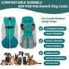 Picture of AOFITEE Warm Dog Coat, Reflective Turtleneck Dog Jacket Dog Winter Coat with Back Zipper, Thick Fleece Lined Pet Vest Cold Weather Coats for Small Medium Extra Large Dogs