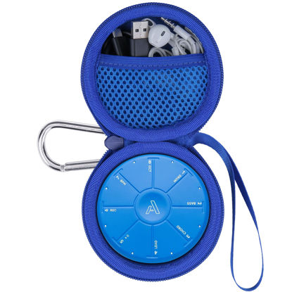 Picture of Aenllosi Hard Carrying Case for Artiphon Orba 2/Orba and USB Charging Cable,Portable Electronic Handheld Multi-instrument Compact Organizer with Buckle(Blue,Case Only)