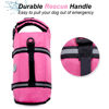 Picture of VIVAGLORY Ripstop Dog Life Jacket for Small Medium Large Dogs Boating, Swimming Vest for Dogs with Enhanced Visibility & Buoyancy, Pink