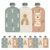 Picture of Hippypotamus Reusable Baby Food Pouches for Toddlers - BPA Free Food Grade - Dishwasher & Freezer Safe - Baby Food Containers - Refillable Squeeze Pouch for Applesauce & Yogurt - 12 Pack (Llamas)