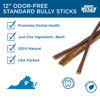 Picture of Best Bully Sticks 12 Inch Odor-Free Bully Sticks for Dogs - 12 Count (Pack of 1) - 100% Natural Grass-Fed Beef, Easily Digestible, No Grain or Rawhide - Large Breeds
