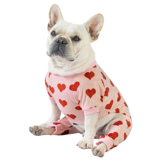 Picture of CuteBone Dog Costumes Valentines Day Cat Clothes Pet Outfits Soft Shirts P201M