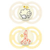 Picture of MAM Perfect Night Baby Pacifier, Patented Nipple, Glows in the Dark, 2 Pack, 6+ Months, Unisex