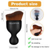 Picture of TEUOPIOE Car Interior Cleaning Brush,Auto Soft Hair Car Brush, Car Interior Dust Brush,Car Accessories for Car Dashboard, Air Conditioning Vents,Car Interior Brush for Keyboard Cleaner（Bronze）