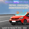 Picture of Sun Shade Sunshade for Honda Fit 2015-2024 Windshield Cover, 2-Layers Sun Shield 240T Silver Coating Sun Visor for Fit EX EXL Sport Engine Foldable Window Shade Blocks UV Rays Car Accessories