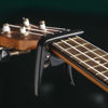 Picture of Ukulele Capo for Soprano, Concert, Tenor, Baritone Ukulele with felt picks (Matte Black)
