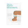 Picture of Frida Baby Potty Mess Mats, Disposable, Super-Absorbent Floor Pads for Easy Cleanup, 20 Count