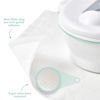 Picture of Frida Baby Potty Mess Mats, Disposable, Super-Absorbent Floor Pads for Easy Cleanup, 20 Count
