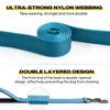 Picture of Fida 4 FT Heavy Duty Dog Leash with 2 Comfortable Padded Handles, Traffic Handle & Advanced Easy Snap Hook, Reflective Walking Lead for Large, Medium & Small Breed Dogs, Blue