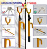 Picture of DODOMES Steering Wheel Lock Anti-Theft car Device Car Wheel Locks Heavy Duty Vehicle Security Steering Wheel Lock for Truck Car Vehicles Van Lorry SUV with 4 Keys, Elongated Length MAX 30.5“ Yellow