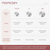 Picture of Momcozy 999 Silver Nursing Cups, Hole-Free Design, 999 Silver Nipple Shields, Breastfeeding Essentials, Silver Nipple Shields for Breastfeeding Newborns, Metal Nipple Shields,XXL Size
