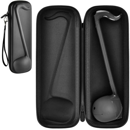 Picture of Case Compatible with Otamatone [English Edition] Japanese Electronic Musical Instrument Portable Synthesizer, Instrumental Music Toy Storage Holder for Otamatone Regular Size (Box Only) (Black)