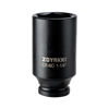 Picture of ZOYAKKI 6-Point 1/2-Inch Drive Deep Impact Socket- 1-1/4" (SAE), CR-MO, 1/2-inch Drive 6 Point Axle Nut Socket for Easy Removal of Axle Shaft Nuts (1-1/4")