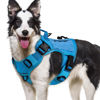 Picture of WINGOIN Blue Tactical Dog Harness for Large Dogs No Pull Adjustable Pet Harness with Handle Reflective K9 Military Service Dog Vest for Walking Hiking Training (XL)